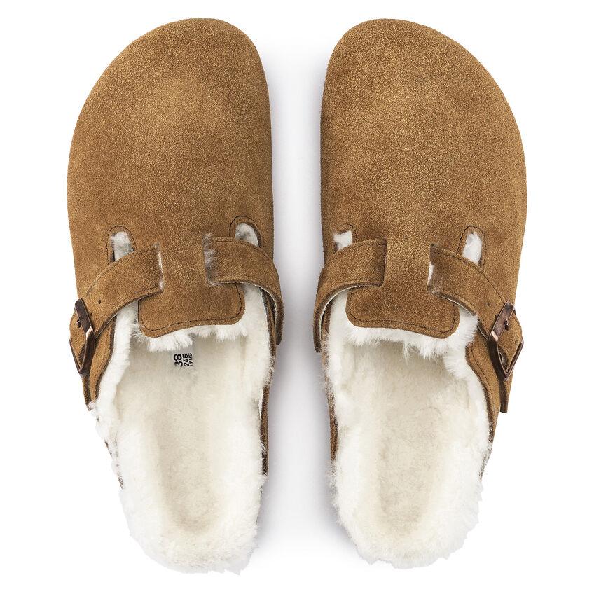 Boston Shearling Suede, , SHOES, boston-shearling-suede, active, bw22womens, carryover23, carryoverf23, Color:MINK NAT, Color:Stone Coin, cozyfits, fall22, gift guide her, mday, regular price, sandals, size-guide-alpha, size-guide-denim, size-guide-numeric, Size:36, Size:37, Size:38, Size:39, Size:40, Size:41, Size:42, slippers, sp23, temppull, Type:SHOES, vancitywild, Vendor:BIRKENSTOCK, womens, PLENTY