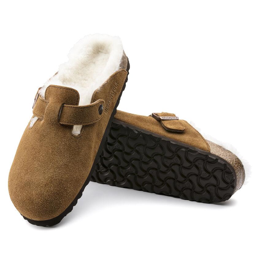 Boston Shearling Suede, , SHOES, boston-shearling-suede, active, bw22womens, carryover23, carryoverf23, Color:MINK NAT, Color:Stone Coin, cozyfits, fall22, gift guide her, mday, regular price, sandals, size-guide-alpha, size-guide-denim, size-guide-numeric, Size:36, Size:37, Size:38, Size:39, Size:40, Size:41, Size:42, slippers, sp23, temppull, Type:SHOES, vancitywild, Vendor:BIRKENSTOCK, womens, PLENTY